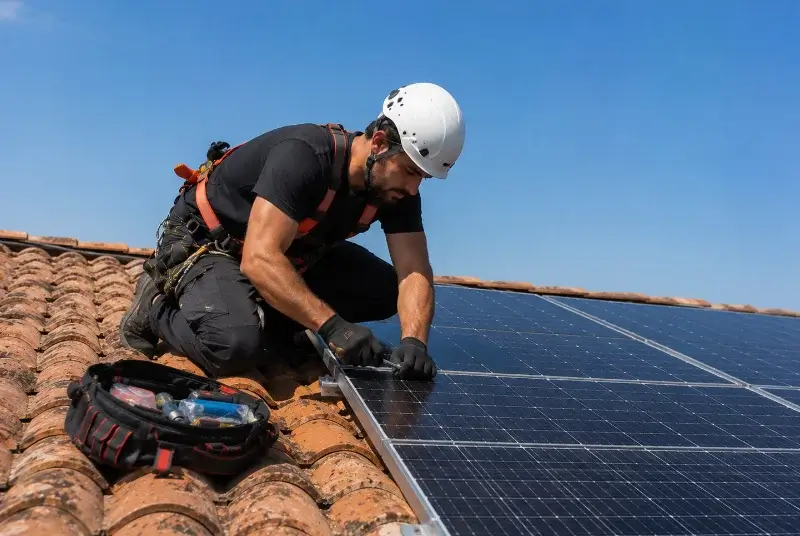 Maintenance et monitoring de panneaux solaires à Sainte-Foy-lès-Lyon